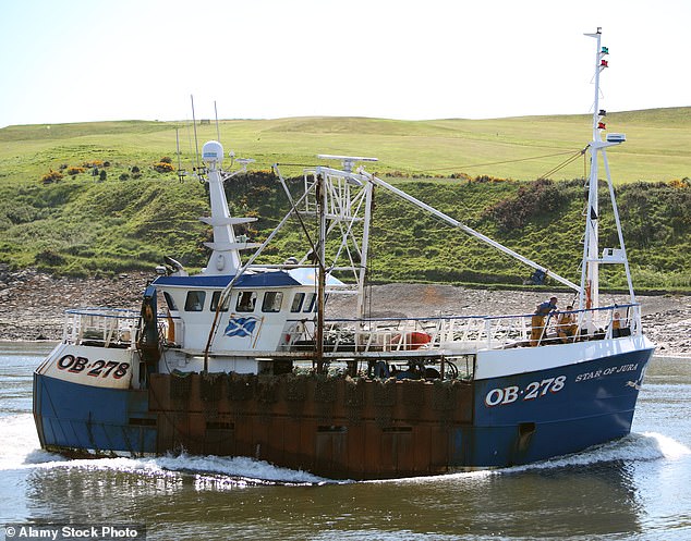 The fishing boat Scottish Star of Jura (photo) was seized by France on Monday after an inspection revealed an illegal catch