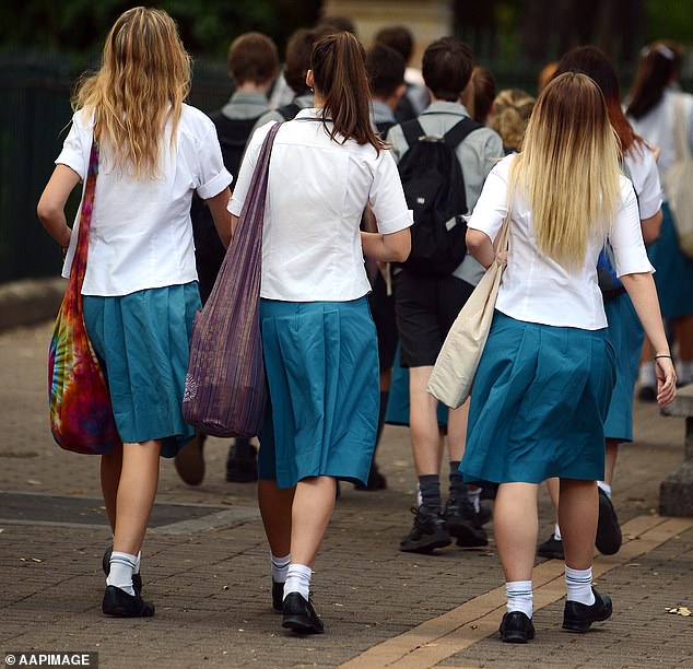 A schoolgirl took her school to a tribunal for gender discrimination after forcing her to wear skirts to formal school functions (stock image)