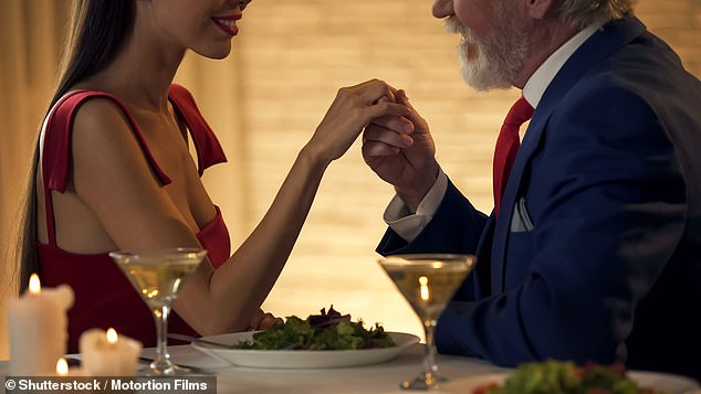 A self-styled trophy wife has revealed the lavish lifestyle she enjoys thanks to her husband, who is 50 years older than her and has a 'net worth of $70 million' (stock image)