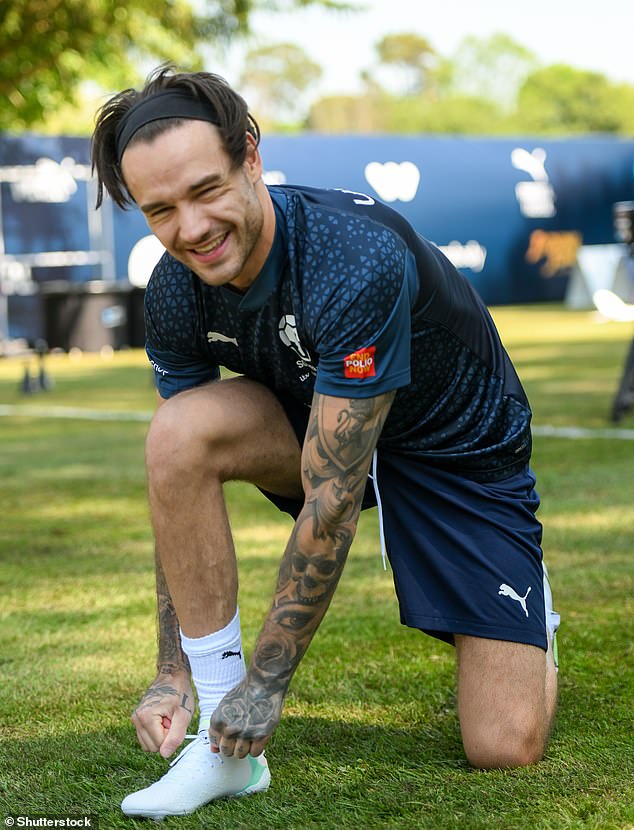 The 31-year-old spent his time tirelessly using his £46million fortune and fame to help others (Pictured at Soccer Aid for UNICEF in 2023)