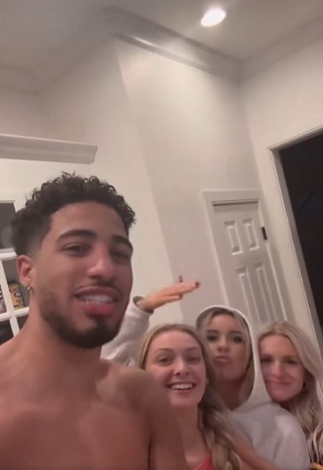 NBA star Tyrese Haliburton filmed himself while three women messaged 50 Cent