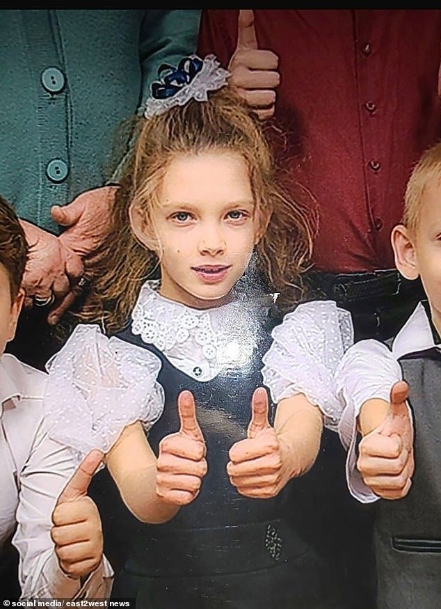 Nastya Yakina, 11, (pictured) is believed to have been raped and murdered by an army veteran