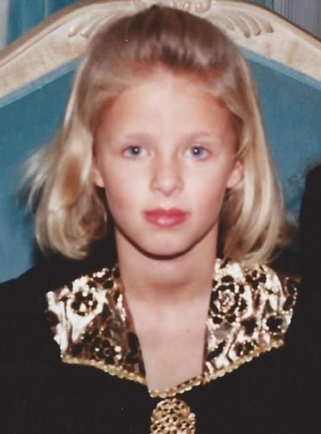 She grew up a Beverly Hills princess with a huge mansion and a private driver. When she was a teenager, she became famous with her older sister. Who is she?