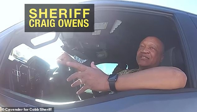 Cobb County Sheriff, Craig Owens Sr., was caught on camera responding erratically to Burger King employees after they got his order wrong