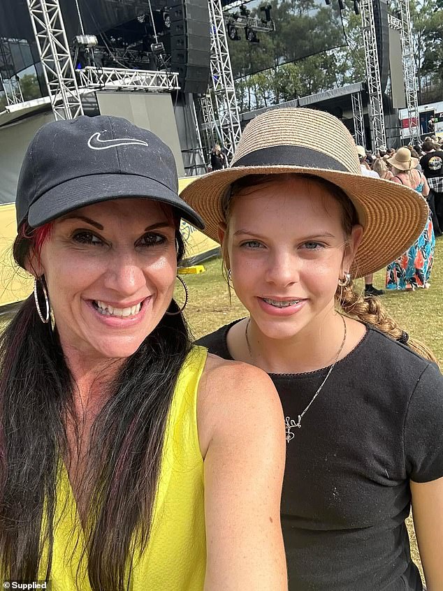 Christine Jacobson (left) tragically lost her daughter Isla (right) last week.