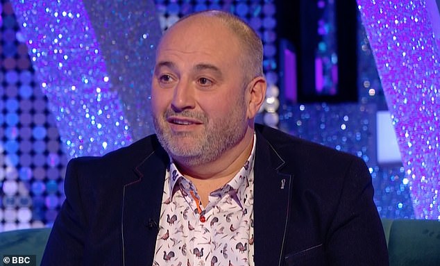 Wynne Evans and Katya Jones are in serious danger of being banned from Strictly Come Dancing on Sunday, bookmakers' results show - a week after their awkward 'hand incident'