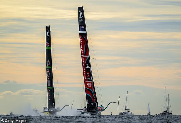 Great Britain suffered two major defeats to New Zealand in the America's Cup on Friday