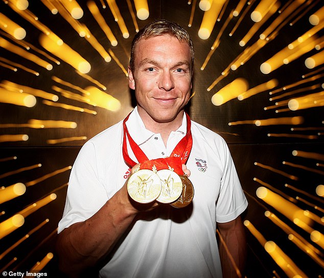 Sir Chris Hoy's stunning Olympic career included three gold medals at the 2008 Beijing Games