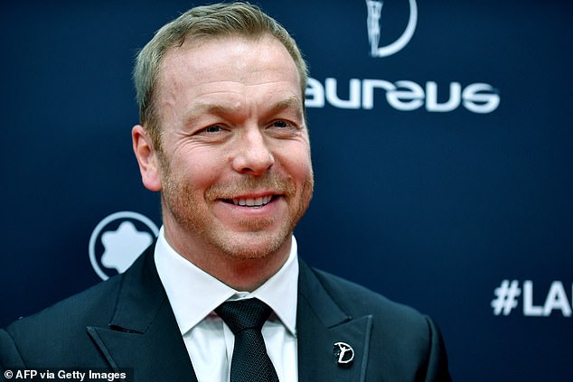 Sir Chris Hoy's wife Sarra has broken her silence on social media following the cyclist's diagnosis with terminal cancer