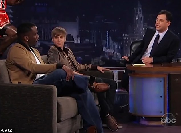 Footage of an interview with Sean 'Diddy' Combs and Justin Bieber has gone viral following the rapper's arrest