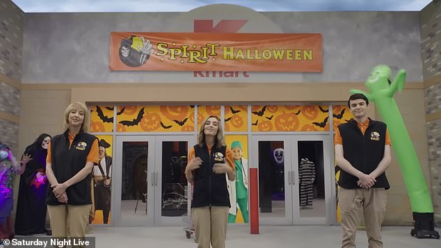 Spirit Halloween criticized Saturday Night Live for their sketch that mocked the costume shop business model, calling it an 