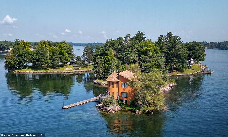 A private island accessible only by boat or plane and offering breathtaking ocean views has hit the market for $1.5 million