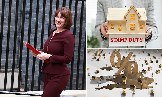 Off the table: Rachel Reeves looks set to ignore stamp duty in the upcoming budget