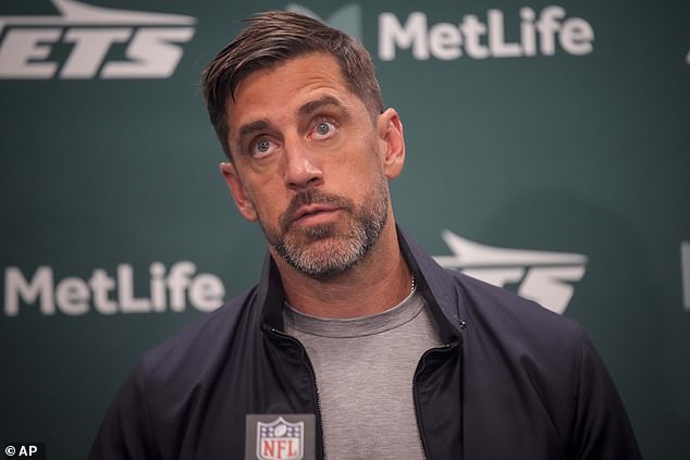 Aaron Rodgers has claimed he was completely unaware of the Jets' plans to fire Robert Saleh