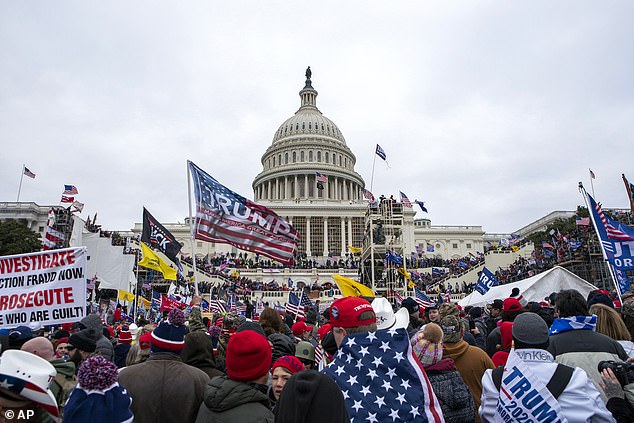 Thousands of Trump supporters marched on the US Capitol on January 6, 2021, as part of an effort to overturn the election results