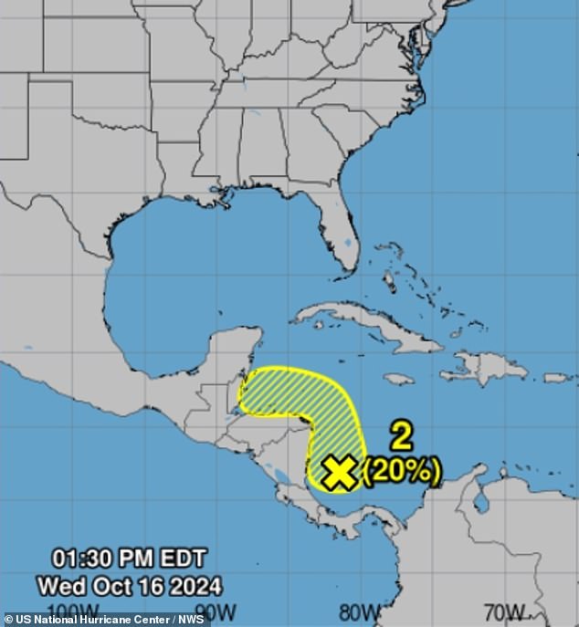 Just a week after Hurricane Milton's punishing blow through Florida, the U.S. National Hurricane Center is monitoring a potential new storm over Panama, which will be named 