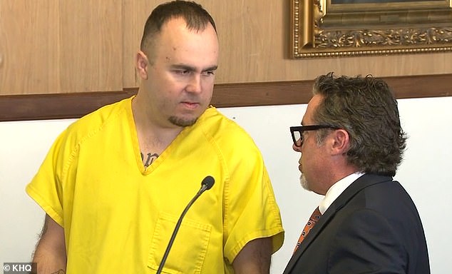 Hoyt Webb was sentenced Wednesday to 39 months in prison for shooting a homeless man during a livestream