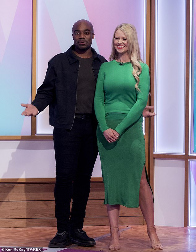 Strictly Come Dancing winner Ore Oduba has announced that he and wife Portia have ended their nine-year marriage on Thursday (pictured together in 2022)