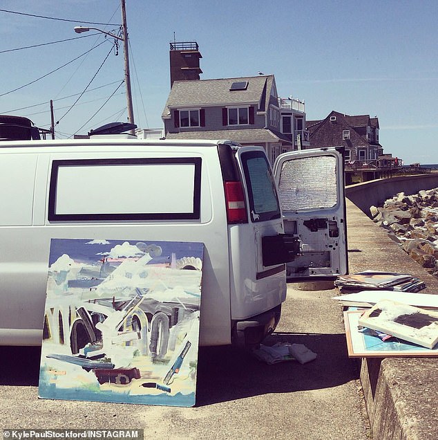 Using his Chevy Express van, he decided to become a freelance mover, charging people as much as $98 an hour to move their furniture