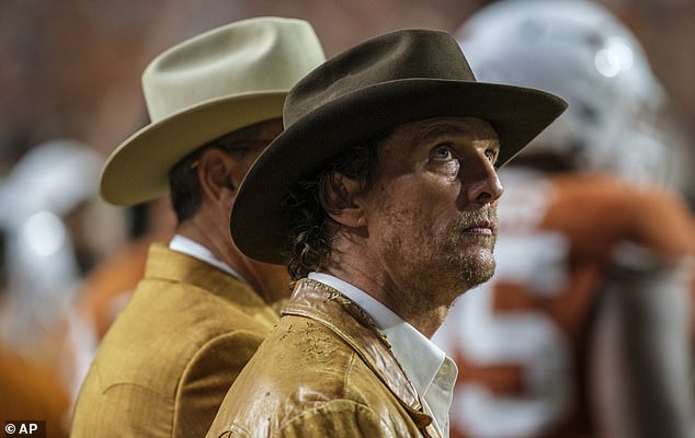 Texas Longhorns supporter Matthew McConaughey blasted Saturday's fan antics