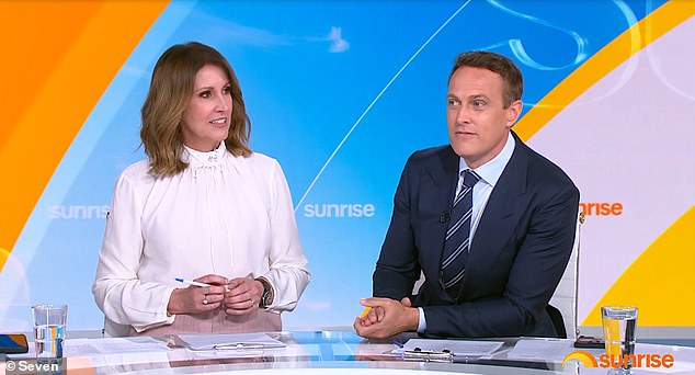 Natalie Barr was disgusted by Matt Shirvington's disturbing confession in the shower, live on air