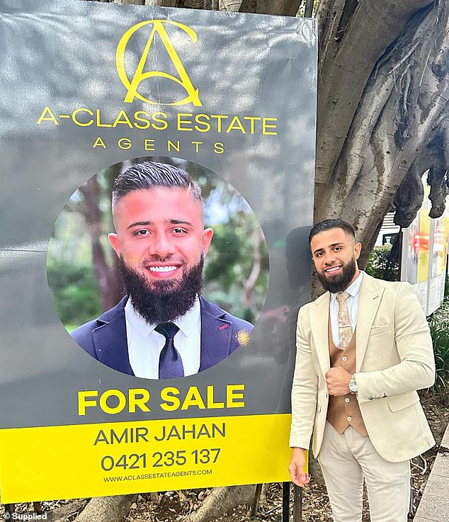 Mr Jahan (pictured) claims that if an agent really made a higher offer, he would not waste time on people who had made a lower offer