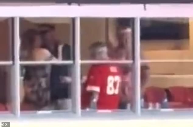 Taylor Swift and Travis Kelce sealed the Kansas City Chiefs' victory with a kiss on Monday night