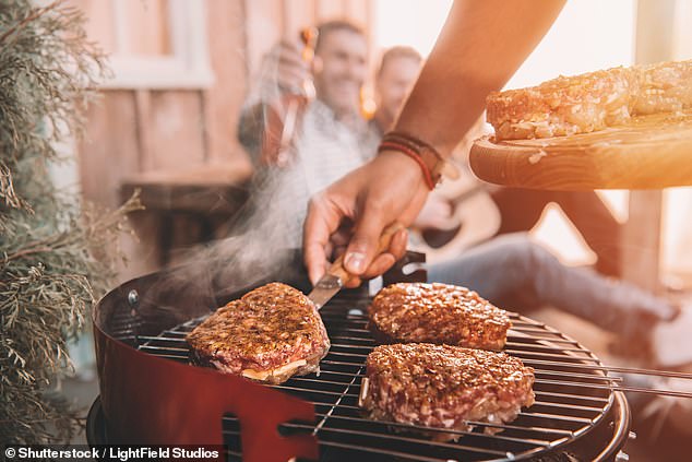 Participants at a North Carolina barbecue became ill with a rare parasitic infection after eating undercooked bear meat (stock image)