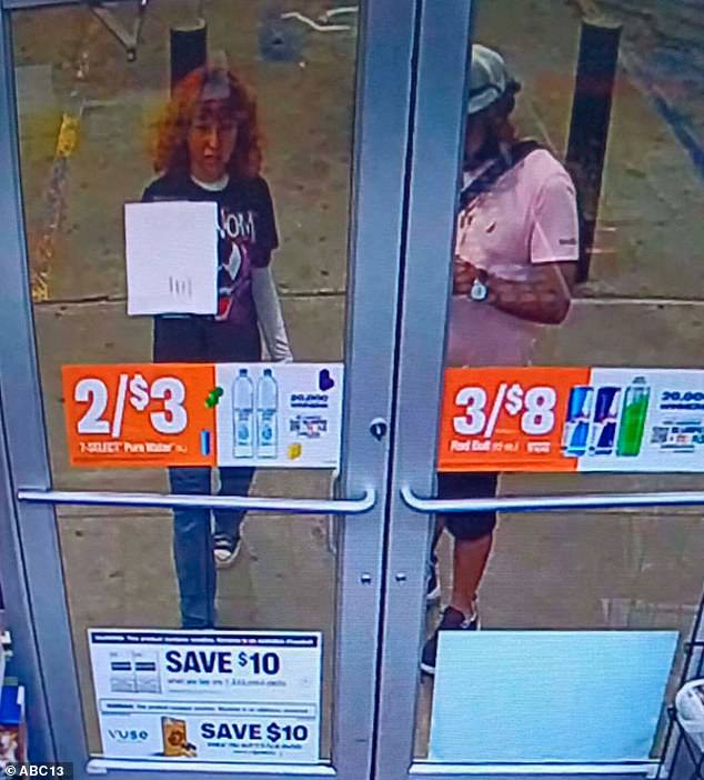 This last image of Jocelyn shows her entering a convenience store near her home. There she encountered the two men believed to be responsible for ending her life