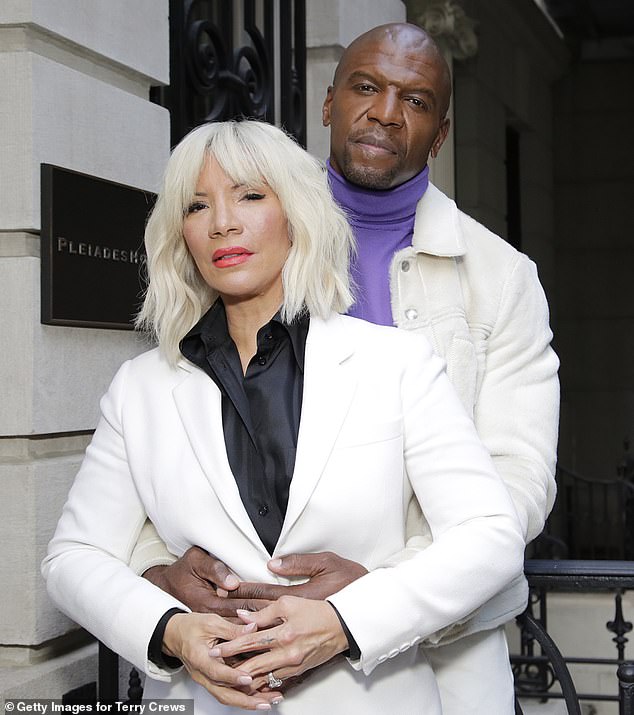 Terry Crews' wife Rebecca (pictured in 2021) has revealed her marriage to the America's Got Talent host almost ended in divorce three times