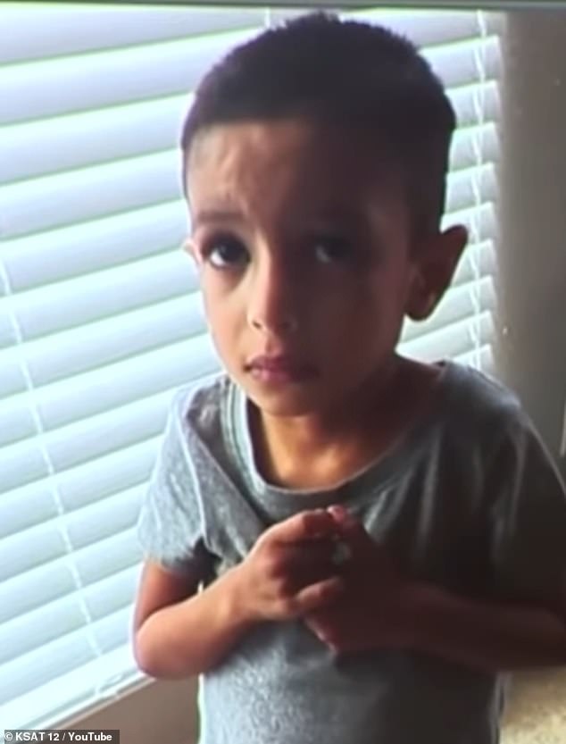 Gruesome videos of four-year-old Benjamin with protruding bones begging for food in the months before his death