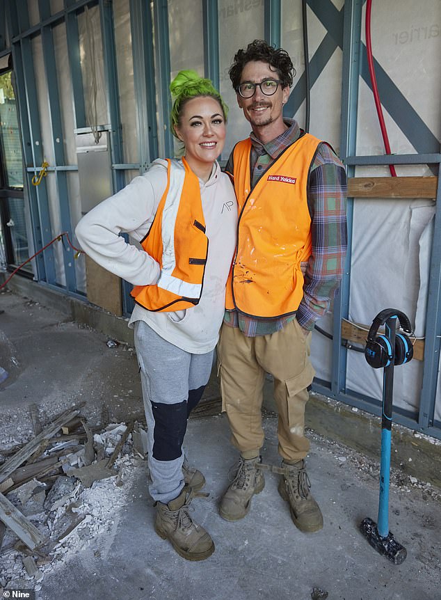 Kylie and her partner Brad are being dubbed the 'villains' this year due to some negative comments they made about their construction projects, and because they struggled to get along with their co-stars