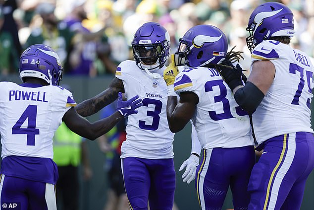 The Minnesota Vikings are 4-0 and their next game is against the New York Jets in London