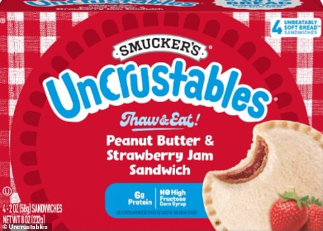 NFL teams reportedly eat up to 4,300 Uncrustables every week and more than 80,000 per year