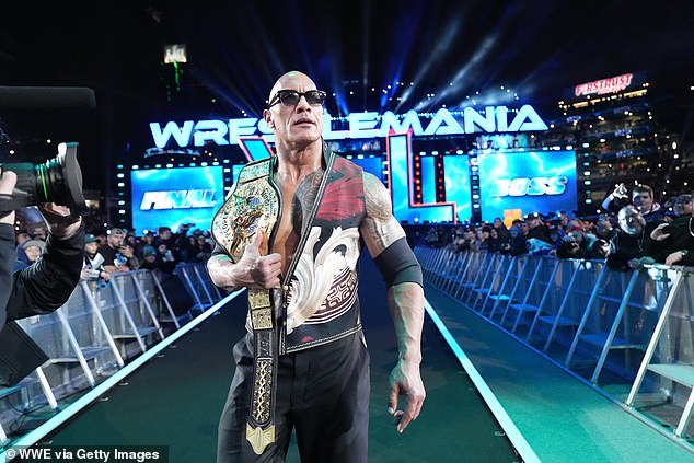 The Rock assured a fan that he would be attending next year's WrestleMania in Las Vegas, Nevada