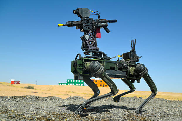 The US military is testing a new AI powered robot dog