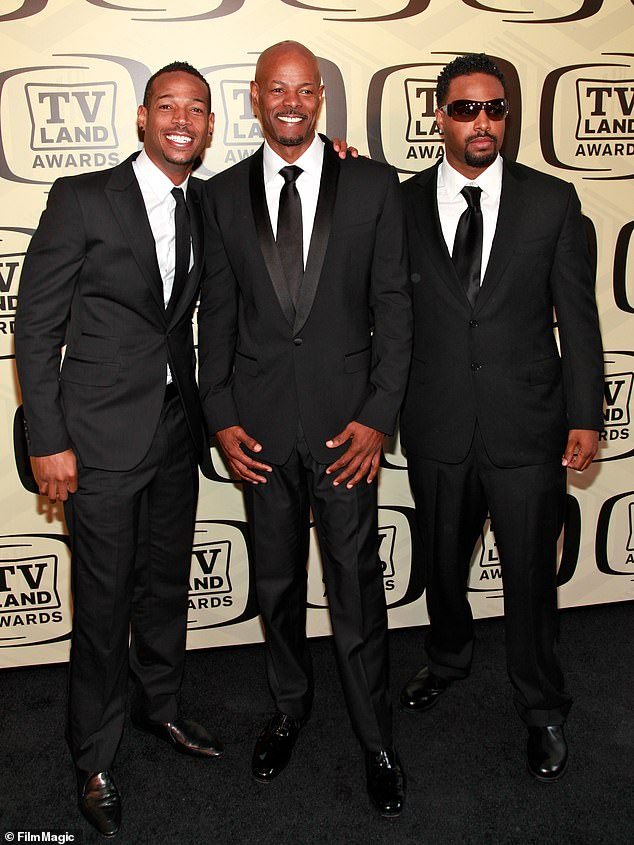 Marlon Wayans, Shawn Wayans and Keenen Ivory Wayans will reunite for a Scary Movie reboot after nearly two decades; (L-R) Marlon, Keenen and Shawn seen in 2012