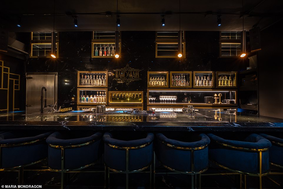 Handshake Speakeasy (above) in Mexico City is ranked #1 in the World's 50 Best Bars awards for 2024 - Mexico's first-ever winner