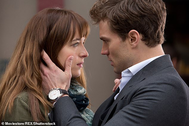 The researchers said that 'everyday' sadism in pop culture and films, such as 50 Shades of Gray (pictured above), 'sparks sexual arousal'. This could lead people with a higher sex drive to associate sadistic acts with sexual desire