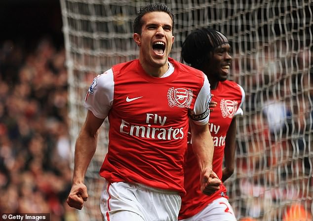 Robin van Persie became an Arsenal icon after being rejected by Tottenham as a youngster