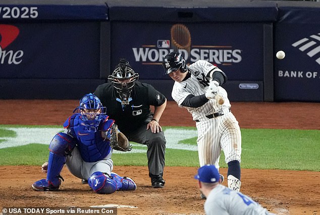 Anthony Volpe's grand slam put the Yankees on course for a victory in Game 4 of the World Series