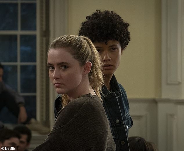 In 2019, Netflix was forced to ax teen drama The Society (pictured) after just one season when Covid restrictions affected production of a planned second season