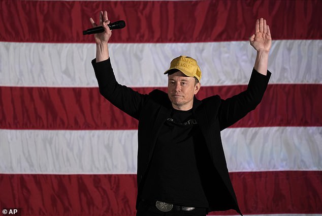 Elon Musk, the richest man in the world, has spent $75 million, but doesn't make the top five. He organizes events for Trump in battleground Pennsylvania