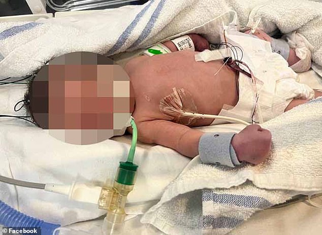 This is the first photo of the miracle baby girl who survived a 100-foot fall from a tower block that killed her mother