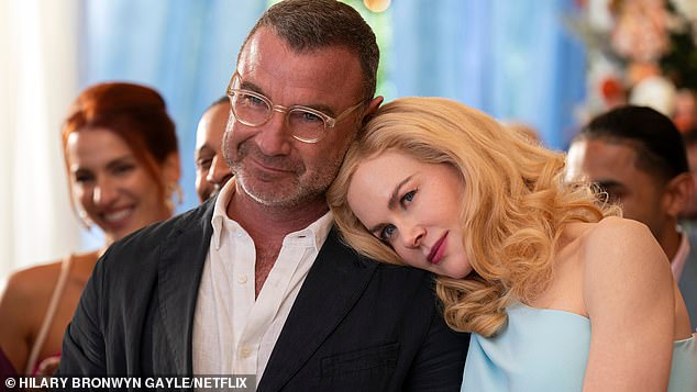 Hit: More than 5 million people signed up to Netflix this summer to watch popular series, including The Perfect Couple with Liev Schreiber and Nicole Kidman (pictured)