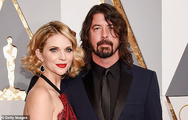 ROMANTIC INFIDELITY: Dave Grohl (right) recently admitted to cheating on his wife Jordyn Blum (left) and fathering a secret baby with another woman. Researchers say that developing deep emotional relationships with someone other than your partner is a common and particularly harmful form of infidelity, which does not always include sexual behavior.