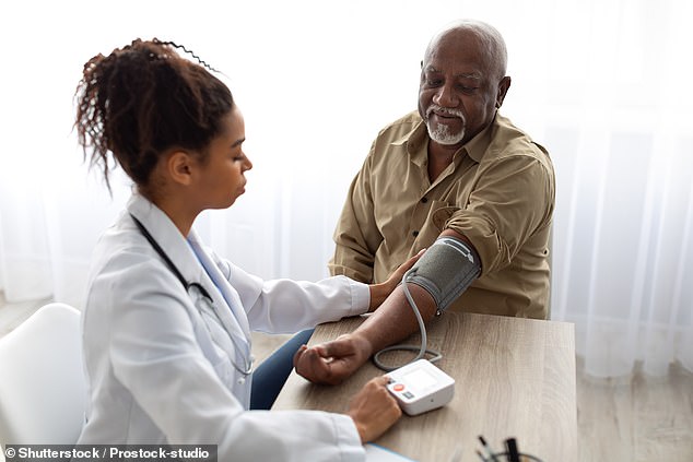 Experts say patients with the common condition – also known as hypertension – often fail to take all their prescribed daily pills. (Stock Image)