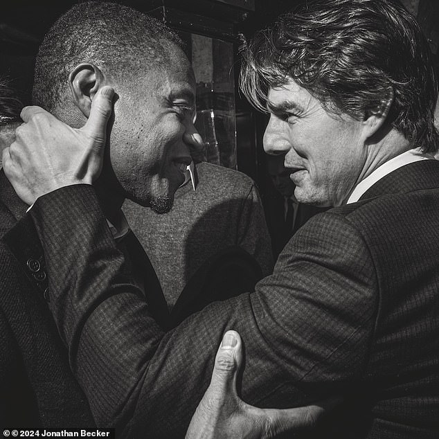 Cuba Gooding Jr. and Tom Cruise, Annabel's, London, 2015