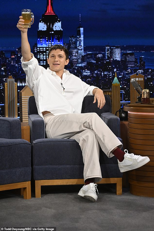 Tom Holland confirmed he will return as Spider-Man in the fourth installment of the Marvel franchise as he appears on The Tonight Show alongside Jimmy Fallon