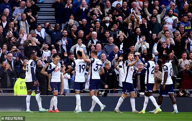 Tottenham came from behind on Saturday to beat West Ham United 4-1 in the Premier League